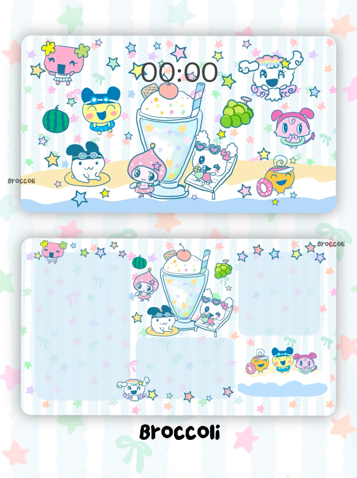 π ππ π βΛ π πΌ πππΈ Tamagotchi Phone / ipad / pc wallpaperοΌ45οΌ