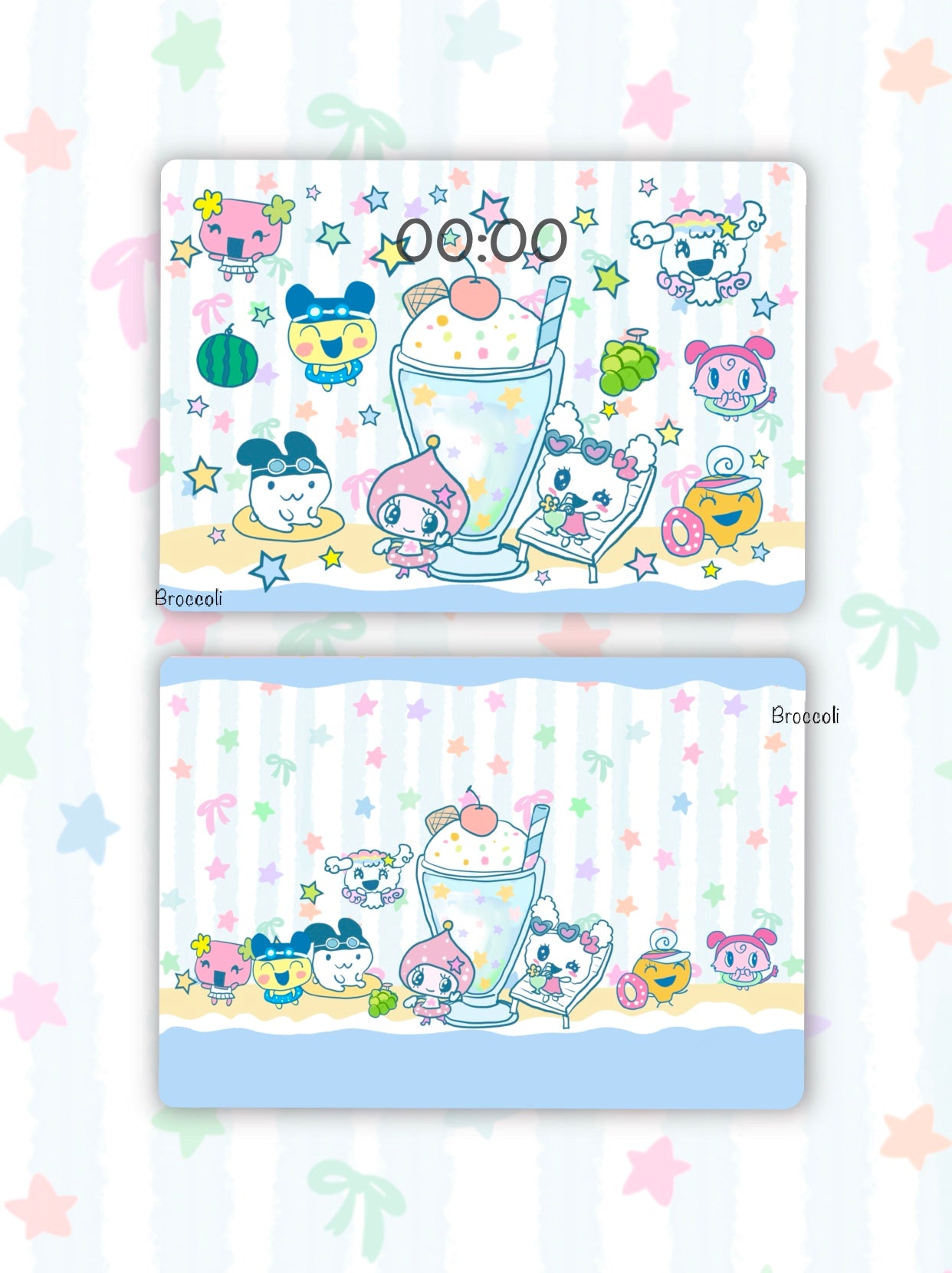 π ππ π βΛ π πΌ πππΈ Tamagotchi Phone / ipad / pc wallpaperοΌ45οΌ