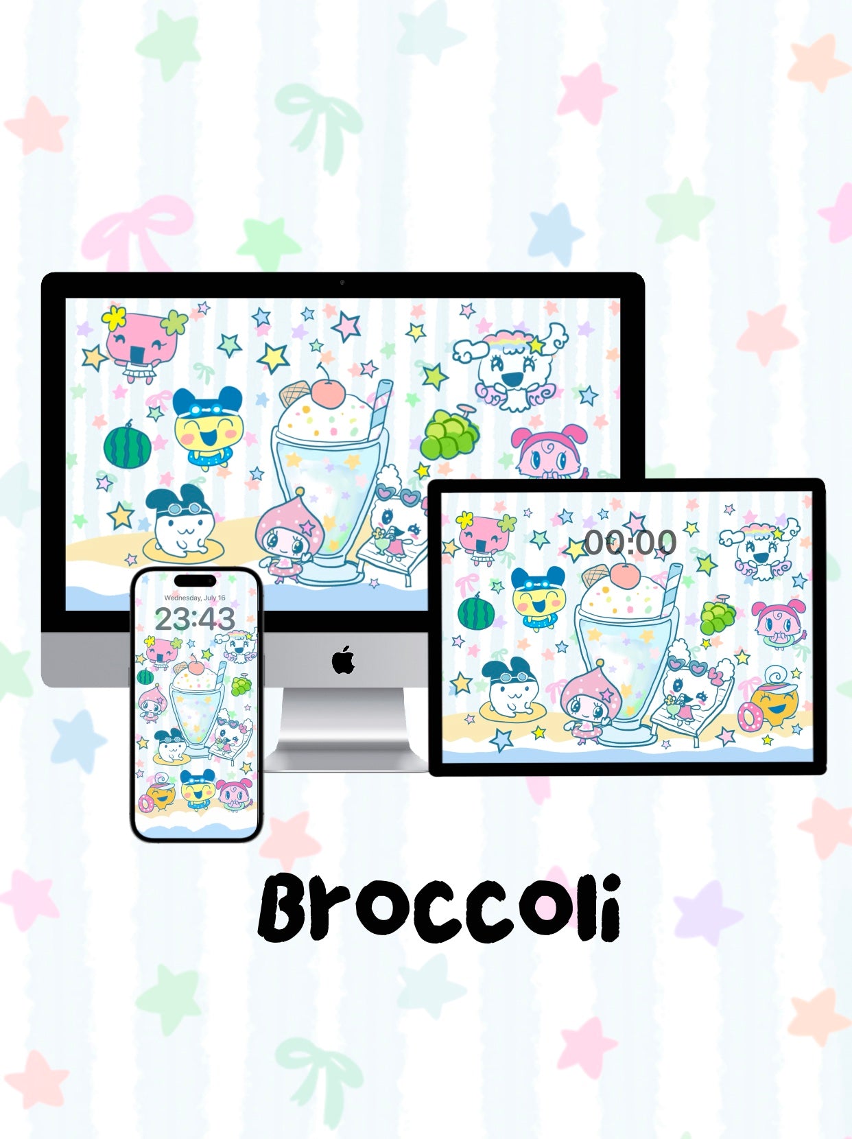 π ππ π βΛ π πΌ πππΈ Tamagotchi Phone / ipad / pc wallpaperοΌ45οΌ