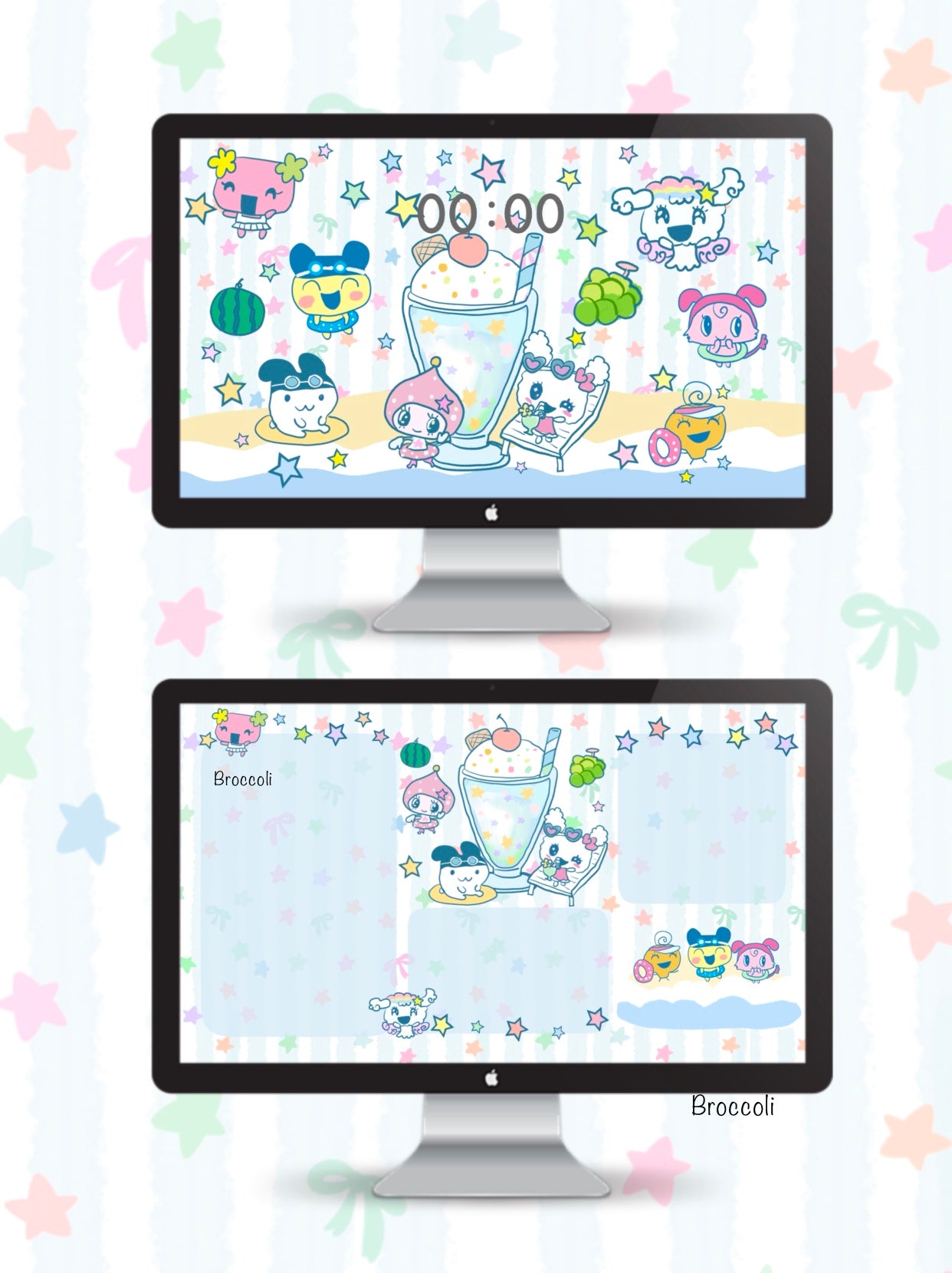 π ππ π βΛ π πΌ πππΈ Tamagotchi Phone / ipad / pc wallpaperοΌ45οΌ