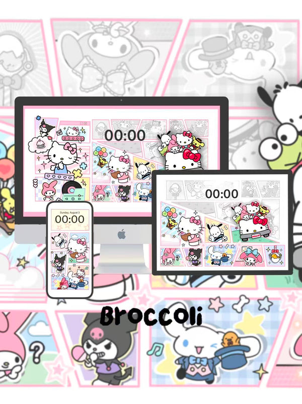 Hello Kitty: Friendship Fun Time! 🎀🎉Phone / ipad / pc wallpaper（149)