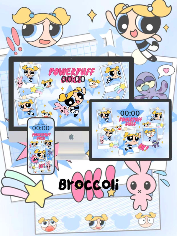 Bubbles: Sugar, Sparkles and Everything Nice!🫧Phone / ipad / pc wallpaper（162)