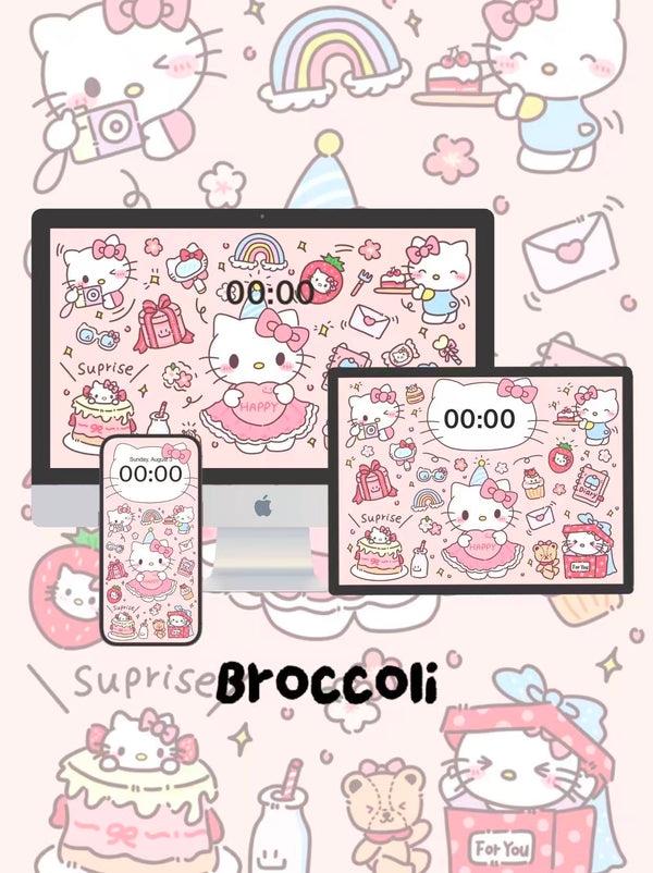 Hello Kitty: Notes from a Pink Heart 🌸Phone / ipad / pc wallpaper（156)