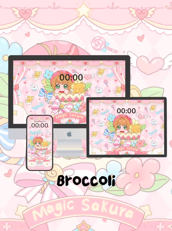 Cardcaptor Sakura: Magical Blush Moment 😳Phone / ipad / pc wallpaper（164)