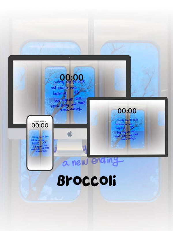 Indigo Scenery Unspools Beside the Rails 🛤️Phone / ipad / pc wallpaper（205)