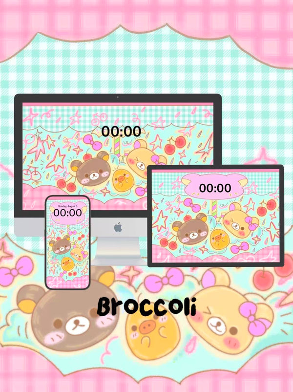 Rilakkuma & Friends: Cuddly Crew Assemble! 🧸 Phone / ipad / pc wallpaper（214)