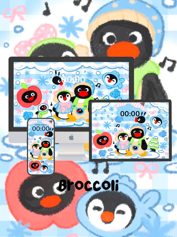 Pingu: The 'Noot Noot' Chronicles of a Brave Little Penguin 🌨️  Phone / ipad / pc wallpaper（213)