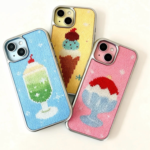 A cup of ice 🍦cream, iPhone case.