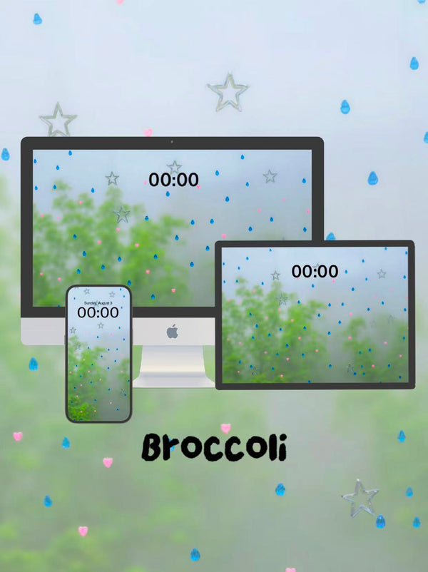 When Rain Retreats, Life Blooms Vividly 🌱 Phone / ipad / pc wallpaper（239)