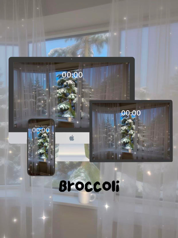 Winter’s Labyrinth, Frost-Kissed and Vast ❄️Phone / ipad / pc wallpaper（242)