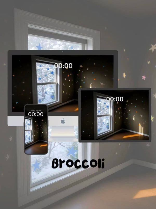 A room of colored stars, bathed in winter sun ✨Phone / ipad / pc wallpaper（243)