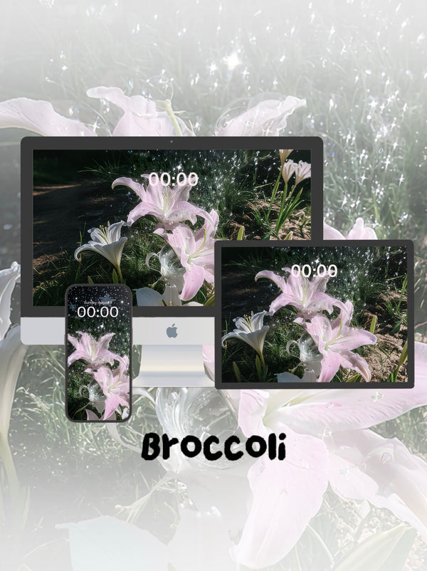 Starry Night Lily: A Tapestry of Dream and Truth   Phone / ipad / pc wallpaper（261)