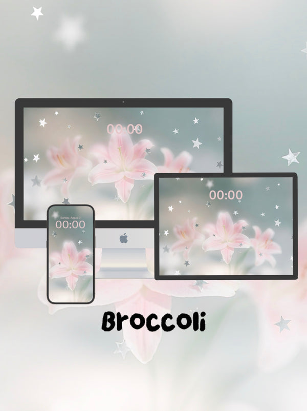 Starlight Lilies ✨🌷Phone / ipad / pc wallpaper（256)