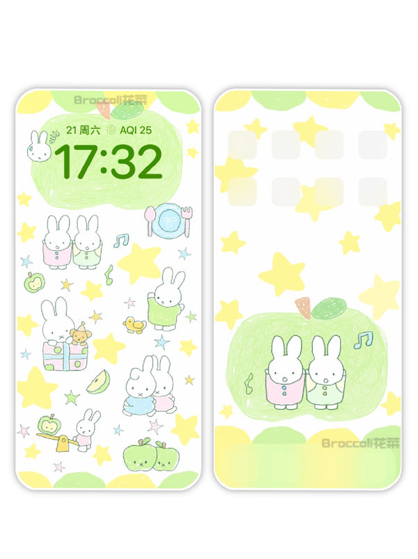 Miffy 🍏 wallpaper(03)