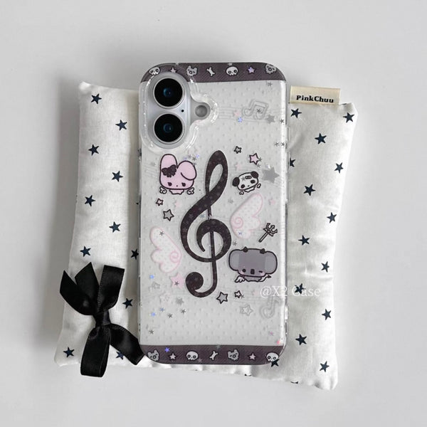 ꒰ა🎵໒꒱ lovely note-iPhone Case