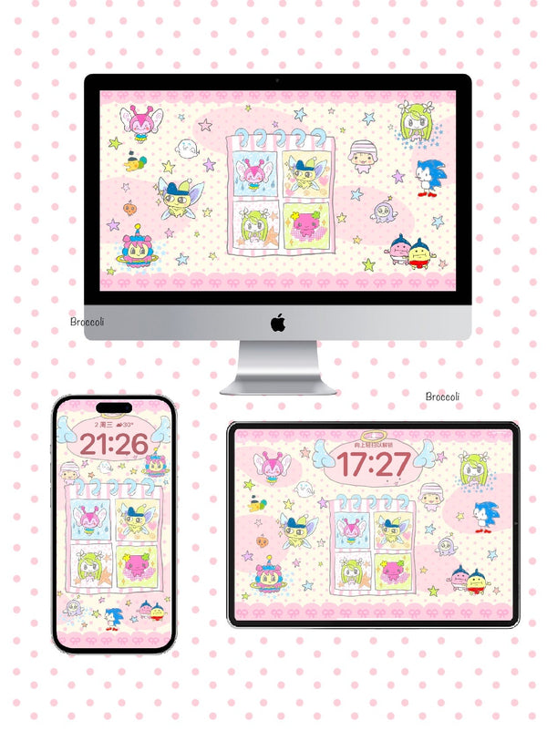 ᰔᯓ ☁️ *ﾟ🎀 iPhone / ipad / pc wallpaper（29）