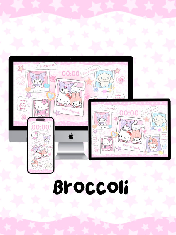 .* ☾ ᯓ. 🎀 ♡₊⁺ Sanrio  Phone / ipad / pc wallpaper（57）