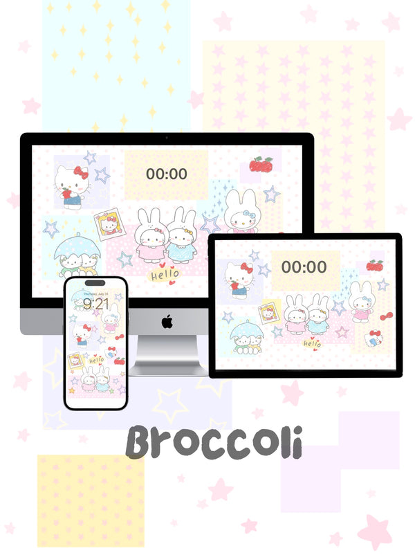 miffy ☆₊⁺🍧₊⁺★kitty Phone / ipad / pc wallpaper（59）
