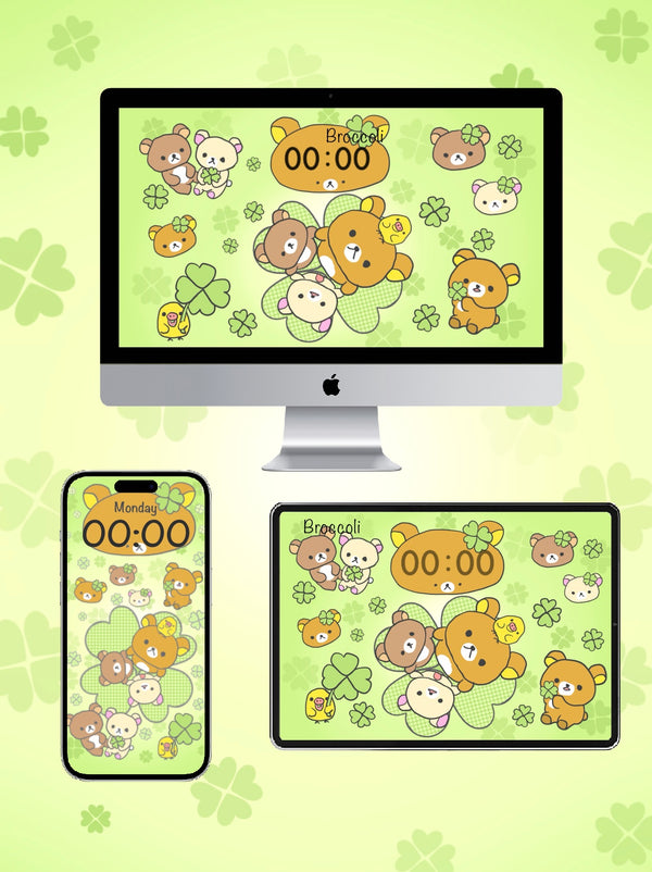 🍀 rilakkuma Phone / ipad / pc wallpaper（61）