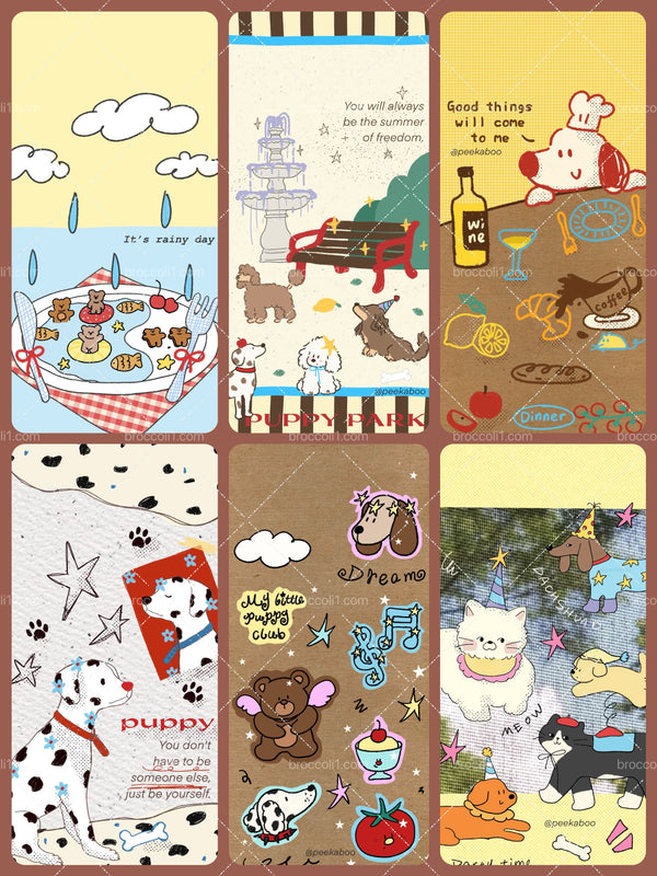 Vintage Little Animals Phone Wallpaper Collection (24 images)  Download wallpaper through a Google Drive link（220）