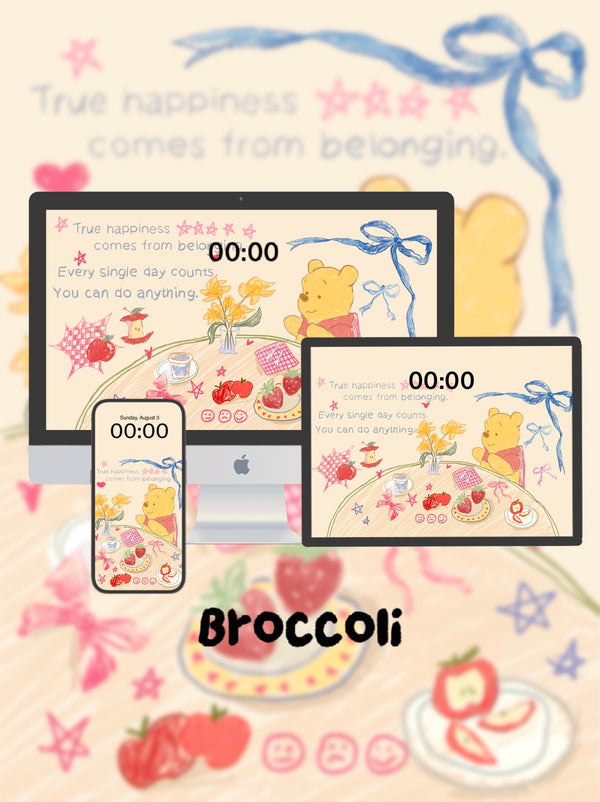 ՞•ᴥ•՞ 🍯⸝⸝ 🥨 ⁺˚🧸 Phone / ipad / pc wallpaper（227)