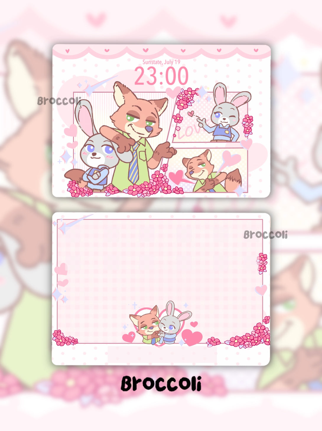 Best Partners: Judy & Nick Phone / ipad / pc wallpaper（265) – Broccoli