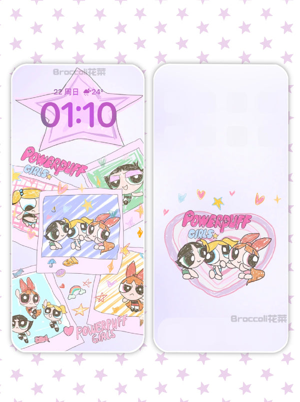 Powerpuff Girls  🥛₊ノ🎀﹆🧸🪄 wallpaper(09)