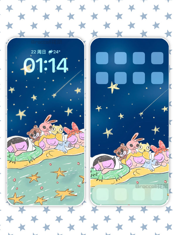 Powerpuff Girls ☁️💤phone wallpapers(07)