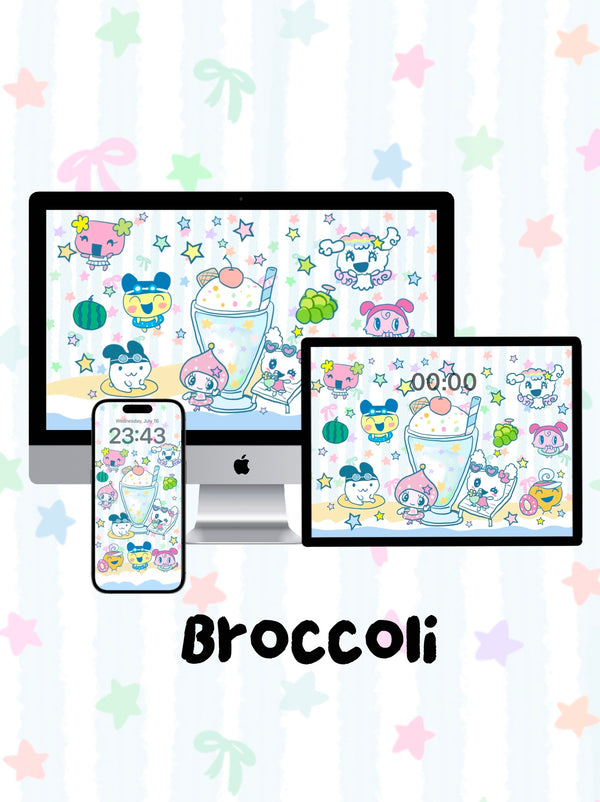 🌊 𓈒𓂂 🐚 ⭒˚ 🐋 𓇼 𓂂𓈒𓏸 Tamagotchi Phone / ipad / pc wallpaper（45）